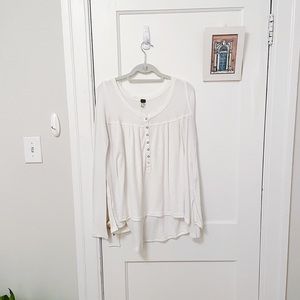 White Freepeople Tee